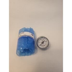 SMC G46-10-N02 Pressure Gauge 0-1 MPa 1/4"NPT Back Mount